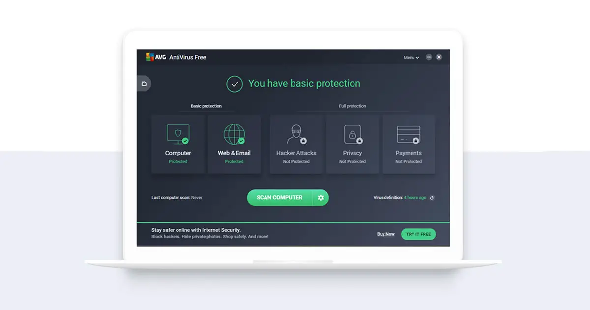 AVG AntiVirus Free Best Free Antivirus for Windows 11