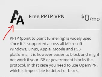 Free PPTP VPN