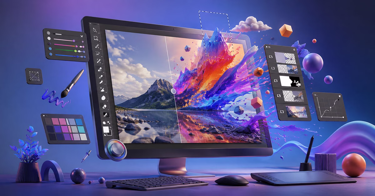 Learn Adobe Photoshop from Scratch: A Complete Beginner-to-Advanced Guide